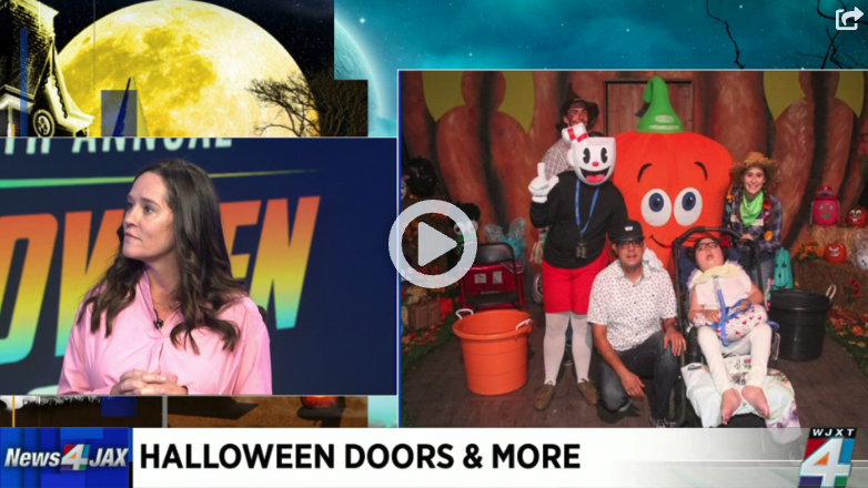 Halloween Doors and More event brings Positively JAX smiles