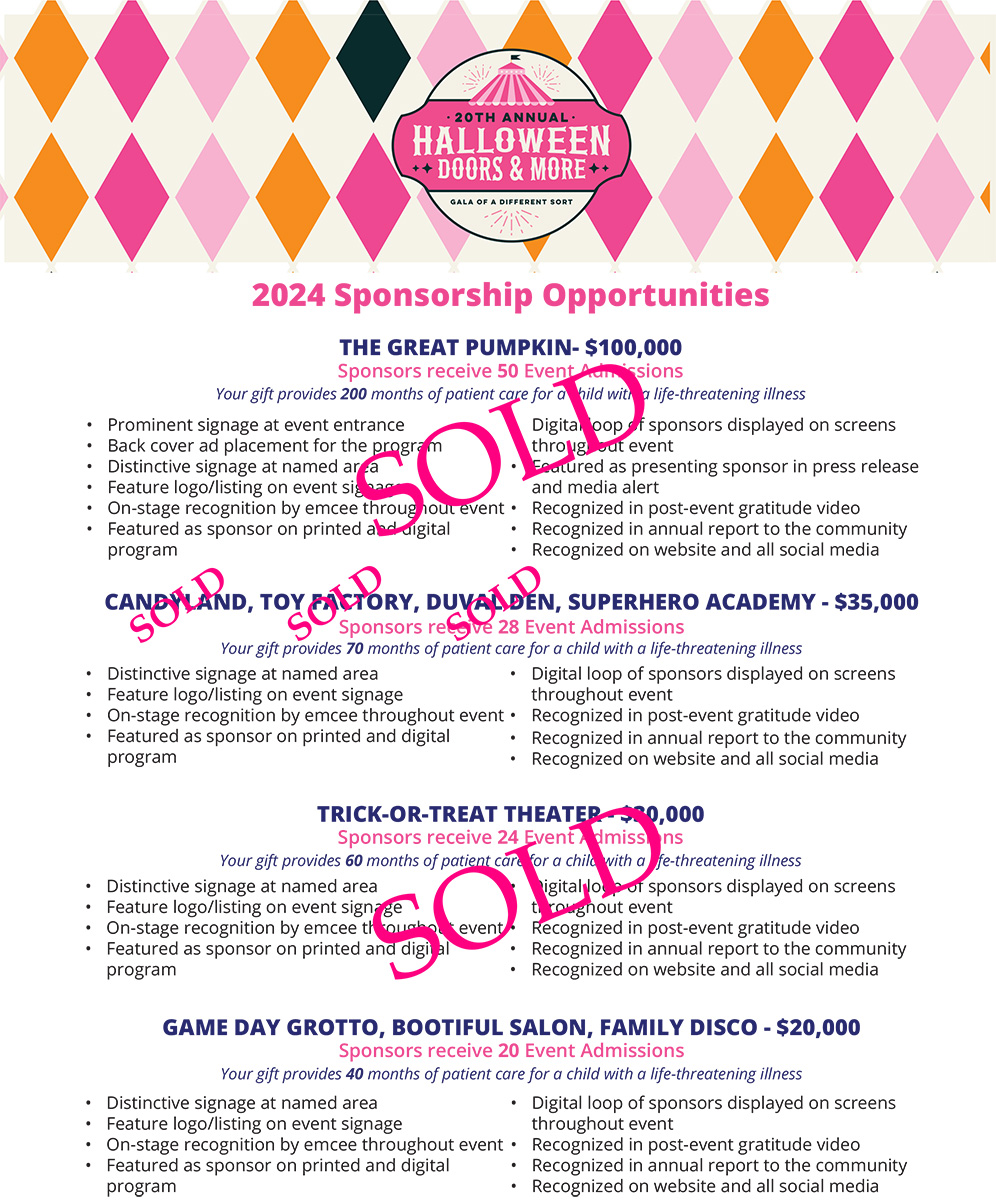 HDM Sponsorship Packet p