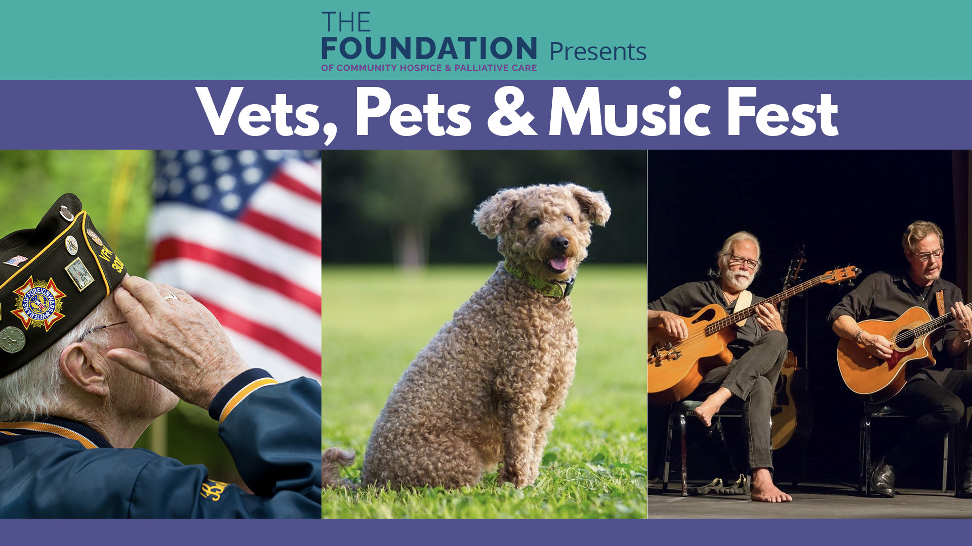 Vets Pets and Music Fest Event Banner Web
