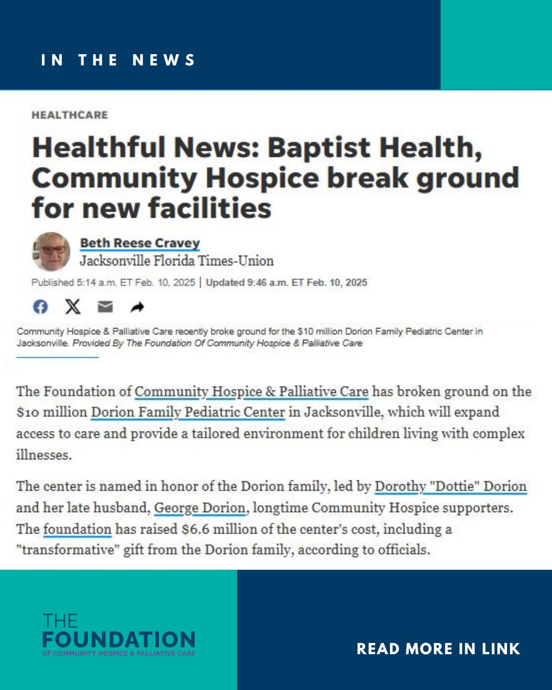 Media Mention Florida Times Union graphic x