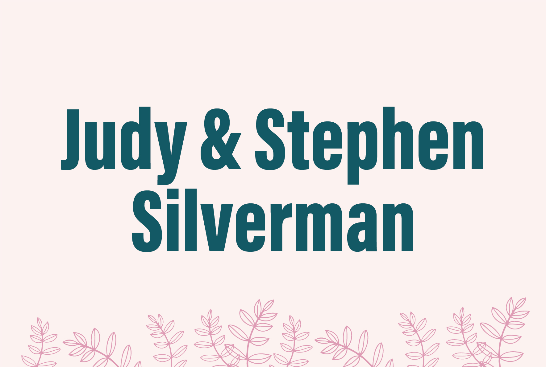 Kelsi Sponsorship Judy and Stephen Silverman