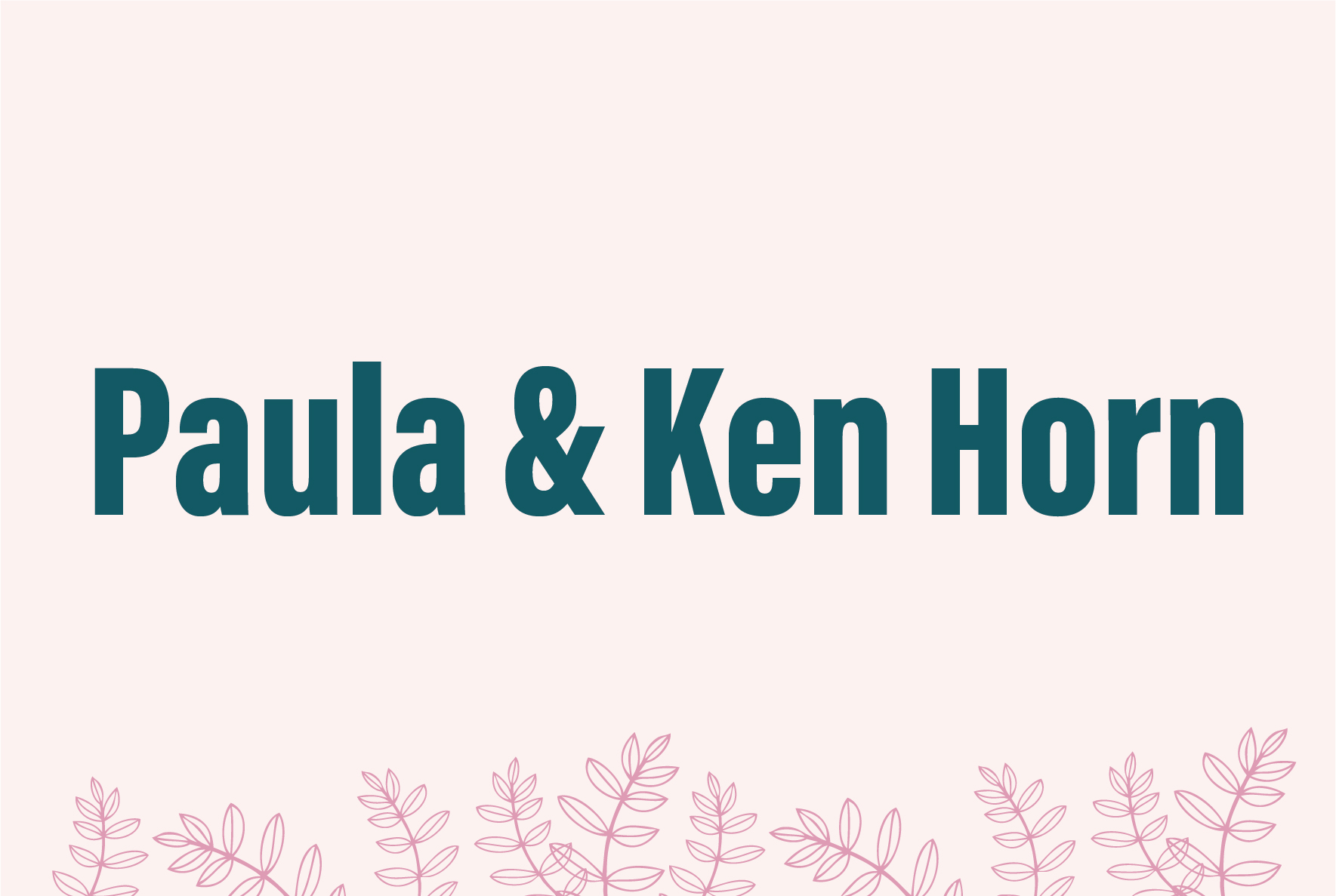 Kelsi Sponsorship Paula and Ken Horn